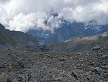 310 Trekking Down The Annapurna North Glacier To Base Camp